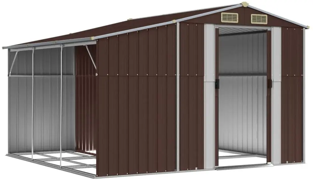 Сарай-хозблок VidaXL 3188296 277x279x179 (Brown)