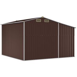 Сарай-хозблок VidaXL 3188296 277x279x179 (Brown) Thumb