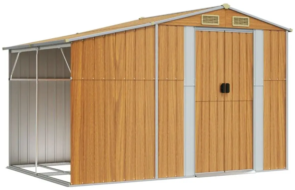 Сарай-хозблок VidaXL 3188298 277x192.5x179 (Natural)