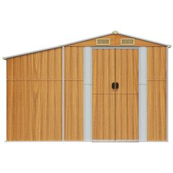 Casuta gradina VidaXL 3188299 277x279x179 (Natural) Thumb