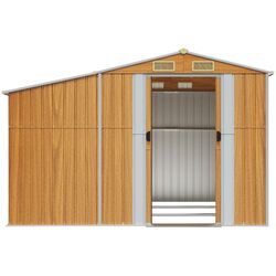 Casuta gradina VidaXL 3188299 277x279x179 (Natural) Thumb