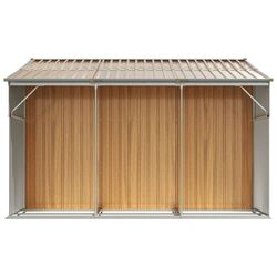 Casuta gradina VidaXL 3188299 277x279x179 (Natural) Thumb