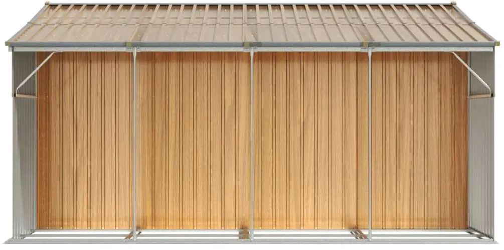 Сарай-хозблок VidaXL 3188300 277x365.5x179 (Brown)