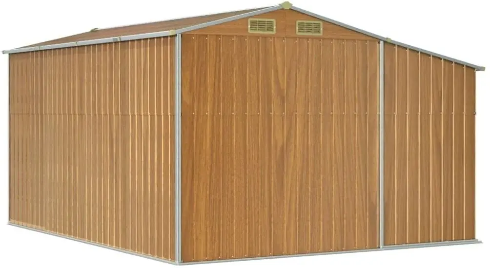 Сарай-хозблок VidaXL 3188300 277x365.5x179 (Brown)