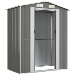 Сарай-хозблок VidaXL 319269 192x108x223 (Grey) Thumb