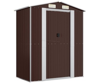 Сарай-хозблок VidaXL 319273 192x108x223 (Brown)