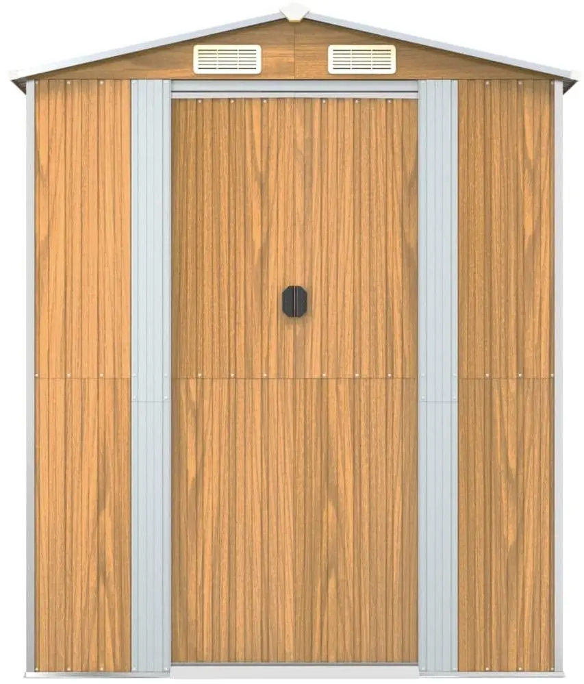 Casuta gradina VidaXL 319275 192x108x223 (Light Brown)