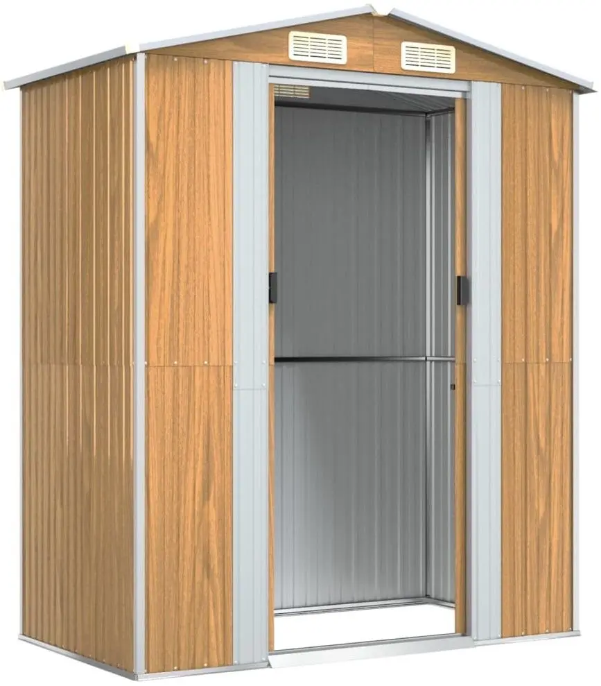 Casuta gradina VidaXL 319275 192x108x223 (Light Brown)