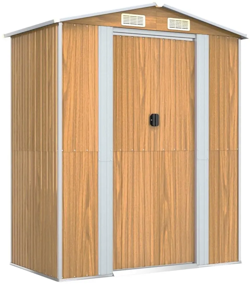 Casuta gradina VidaXL 319275 192x108x223 (Light Brown)