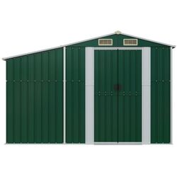 Сарай-хозблок VidaXL 364514 277x93x179 (Green) Thumb