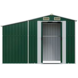 Сарай-хозблок VidaXL 364514 277x93x179 (Green) Thumb