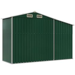 Сарай-хозблок VidaXL 364514 277x93x179 (Green) Thumb