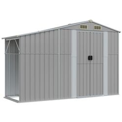 Casuta gradina VidaXL 364516 277x93x179 (Grey) Thumb