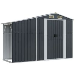 Casuta gradina VidaXL 364518 277x93x179 (Grey) Thumb