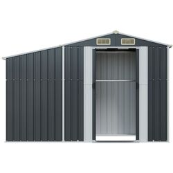 Casuta gradina VidaXL 364518 277x93x179 (Grey) Thumb