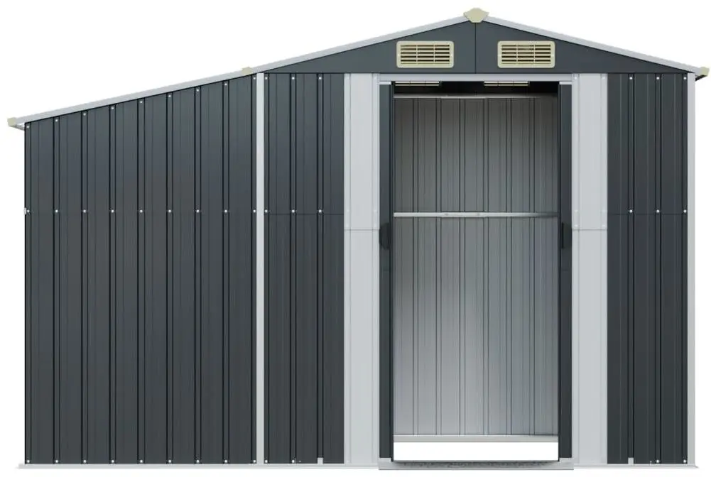 Casuta gradina VidaXL 364518 277x93x179 (Grey)