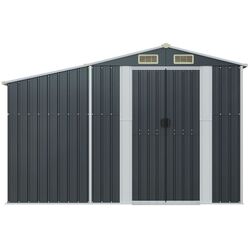 Casuta gradina VidaXL 364518 277x93x179 (Grey)