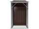 Сарай-хозблок VidaXL 364520 277x93x179 (Brown)