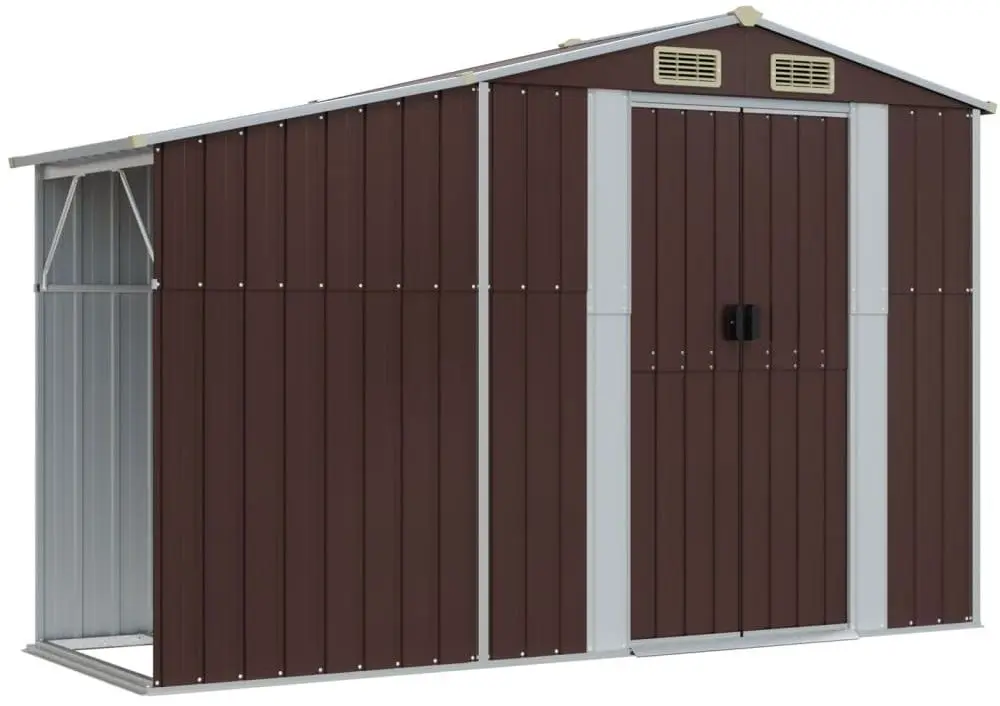 Casuta gradina VidaXL 364520 277x93x179 (Brown)