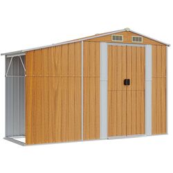 Casuta gradina VidaXL 364522 277x93x179 (Natural)