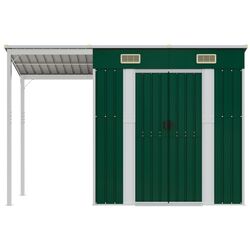Сарай-хозблок VidaXL 364524 277x110.5x181 (Green) Thumb