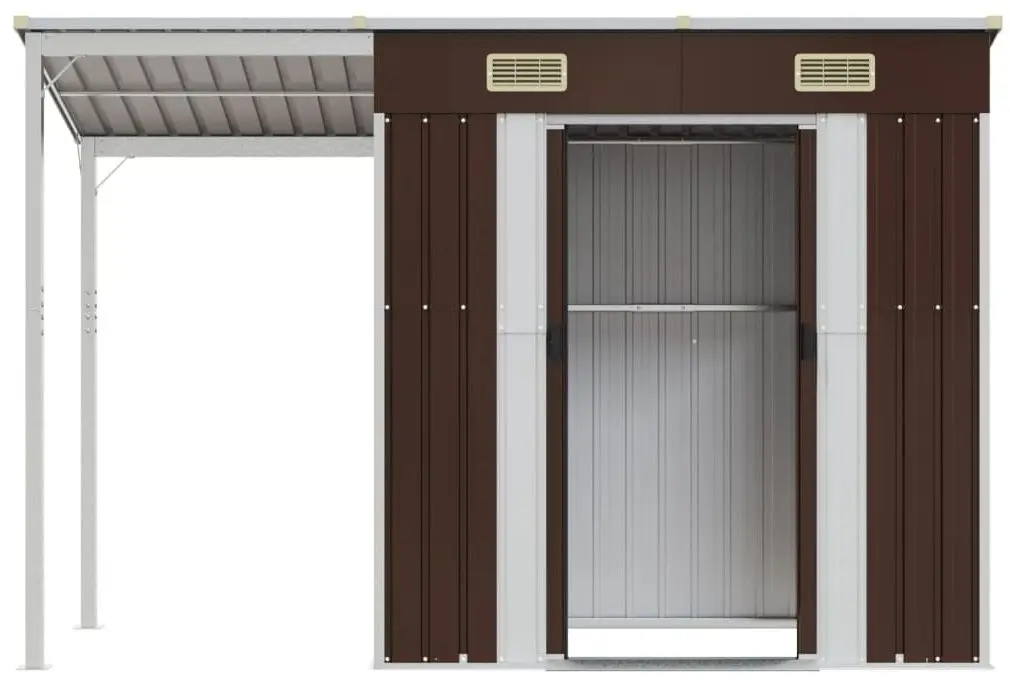 Casuta gradina VidaXL 364527 277x110.5x181 (Brown)