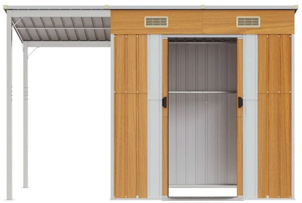 Сарай-хозблок VidaXL 364528 277x110.5x181 (Natural)