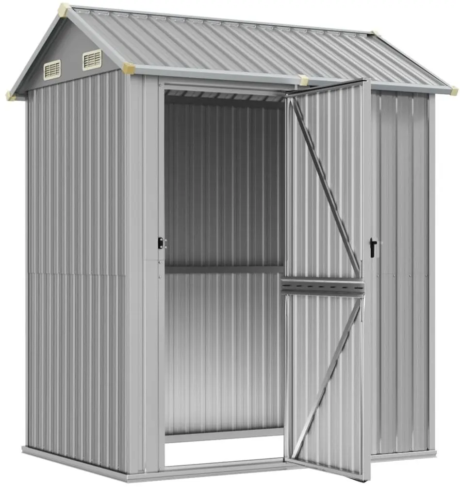 Casuta gradina VidaXL 364530 192x152.5x237 (Grey)