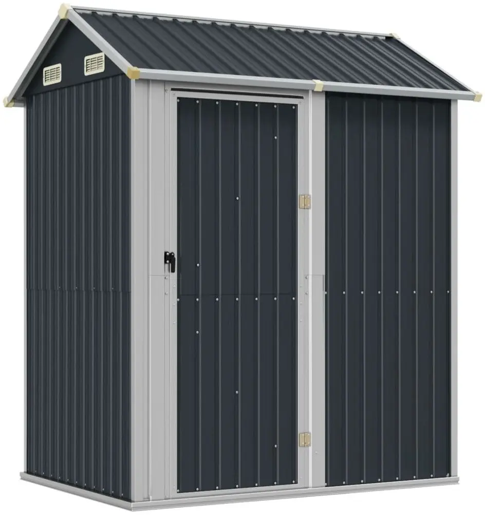 Casuta gradina VidaXL 364531 192x152.5x237 (Anthracite)