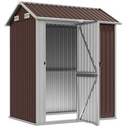 Casuta gradina VidaXL 364532 192x152.5x237 (Brown) Thumb