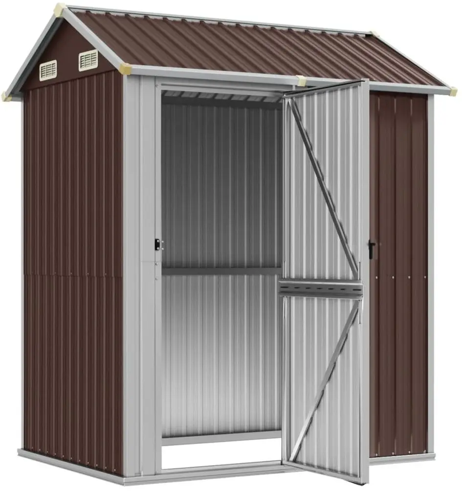 Casuta gradina VidaXL 364532 192x152.5x237 (Brown)