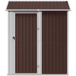 Casuta gradina VidaXL 364532 192x152.5x237 (Brown) Thumb