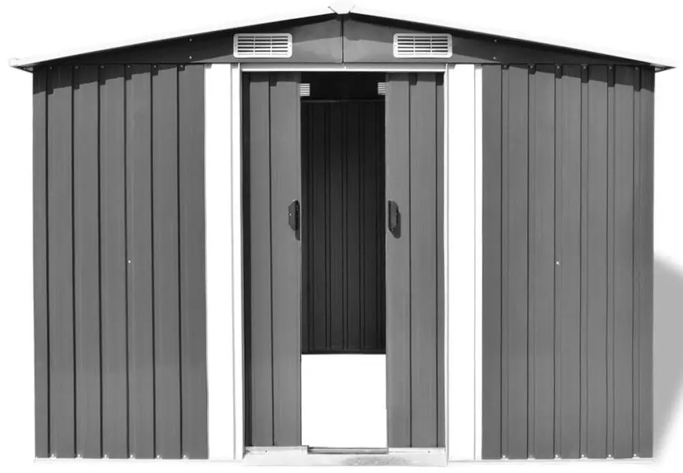 Сарай-хозблок VidaXL 42907 257x205x178 (Grey)