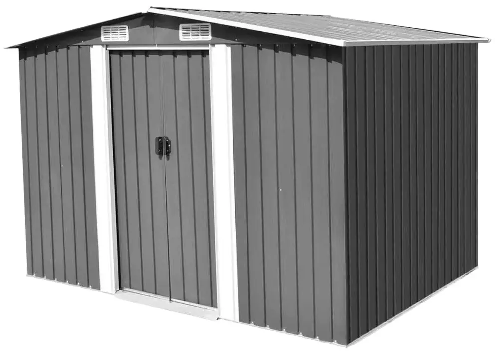 Сарай-хозблок VidaXL 42907 257x205x178 (Grey)