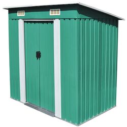 Сарай-хозблок VidaXL 42908 190х124х181 (Green)