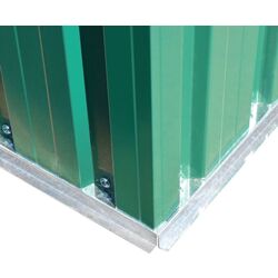 Сарай-хозблок VidaXL 42909 204x132x186 (Green) Thumb