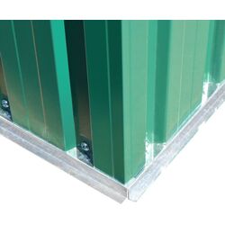 Сарай-хозблок VidaXL 42910 257x205x178 (Green) Thumb