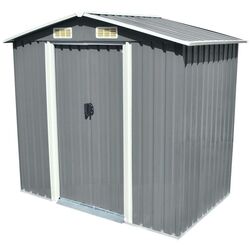 Casuta gradina VidaXL 42983 204x132x186 (Grey)