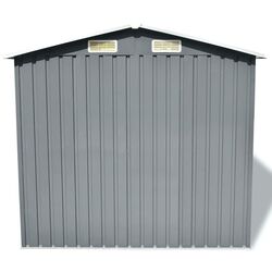 Сарай-хозблок VidaXL 42983 204x132x186 (Grey) Thumb
