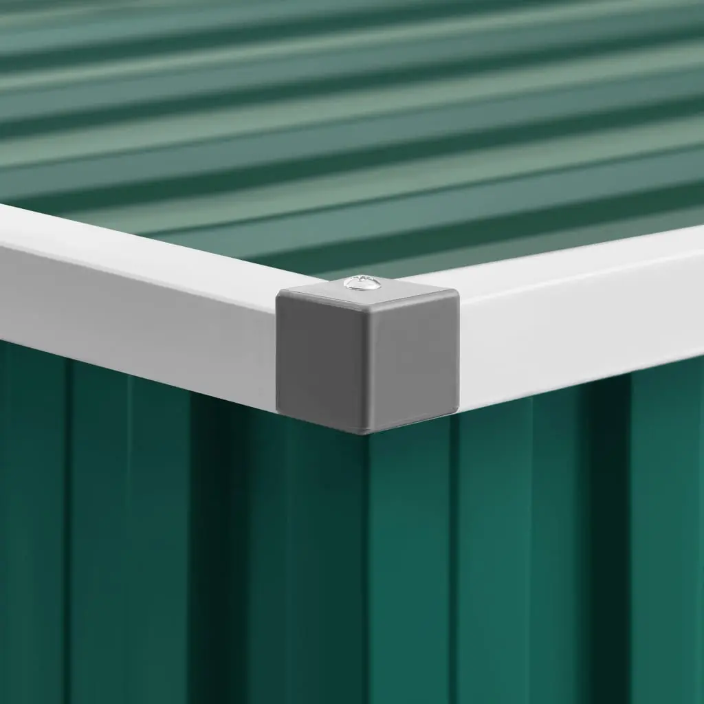 Сарай-хозблок VidaXL 46253 195x198x159 (Green)