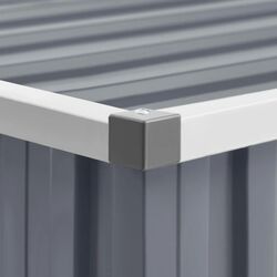 Сарай-хозблок VidaXL 46254 195x198x159 (Grey) Thumb