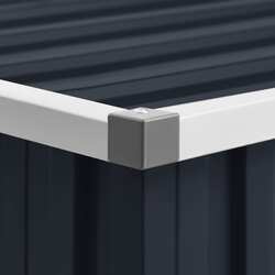 Сарай-хозблок VidaXL 46255 195x198x159 (Anthracite) Thumb