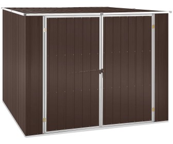 Сарай-хозблок VidaXL 46256 195x198x159 (Brown)