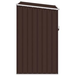 Сарай-хозблок VidaXL 46292 87x98x159 (Brown) Thumb