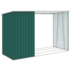 Сарай-хозблок VidaXL 46293 245x98x159 (Green) Thumb