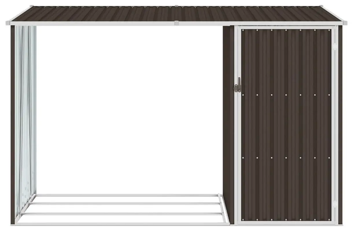Сарай-хозблок VidaXL 46296 245x98x159 (Brown)