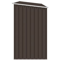 Сарай-хозблок VidaXL 46296 245x98x159 (Brown) Thumb