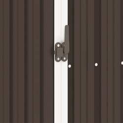 Сарай-хозблок VidaXL 46296 245x98x159 (Brown) Thumb