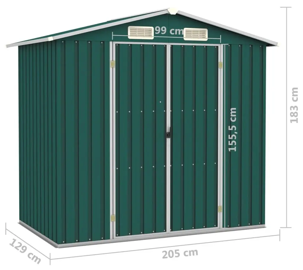 Sopron VidaXL 46297 205x129x183 (Green)