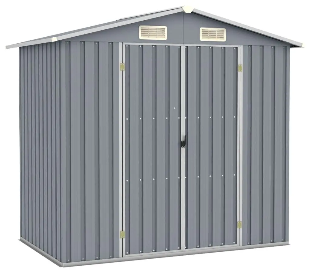 Сарай-хозблок VidaXL 46298 205x129x183 (Grey)